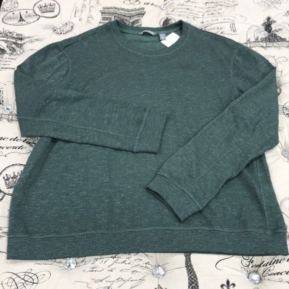 MICHAEL BASTIAN French Terry Pullover Sweater - Picture 3 of 5